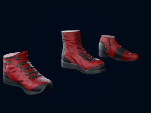 Sci-Fi Boots Modelo 3D