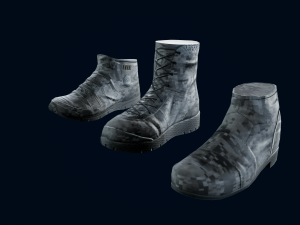 Sci-Fi Boots Modelo 3D