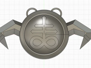 bloodrayne pendant 3D Print Model