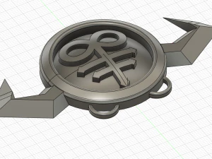 bloodrayne pendant 3D Print Model
