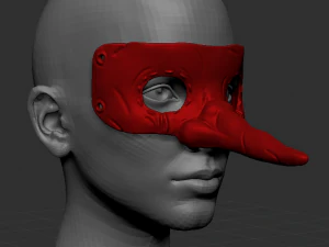 m&aacute;scara fujita dorohedoro tengu Modelo de Impressão 3D