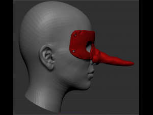 fujita dorohedoro tengu mask 3D-Druckmodell