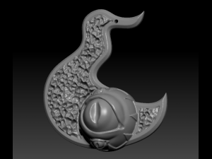chaos gods symbol pendant 3D 打印模型