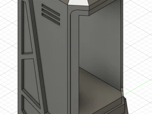 sci-fi wargame lockers 3D Print Model