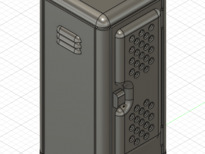 sci-fi wargame lockers 3D Baskı Modeli