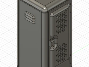 sci-fi wargame lockers 3D Print Model