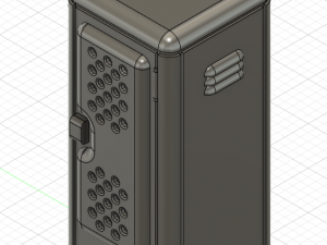sci-fi wargame lockers 3D Baskı Modeli