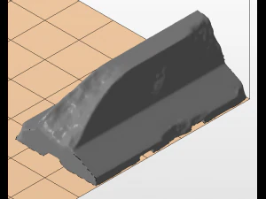 concrete barrier and dragon teeth for wargames 3D Print Model