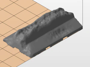 concrete barrier and dragon teeth for wargames 3D Print Model