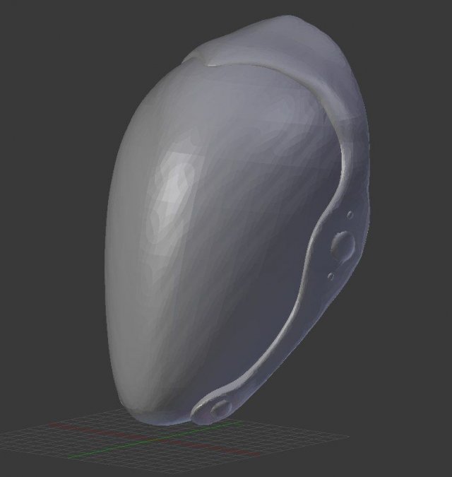 alchemist mask from vidocq Modello di stampa 3D .c4d .max .obj .3ds .fbx .stl .blend 