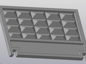 soviet concrete wall for wargame 3D Print Model