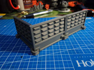 soviet concrete wall for wargame 3D Print Model