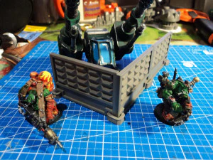 soviet concrete wall for wargame 3D Print Model