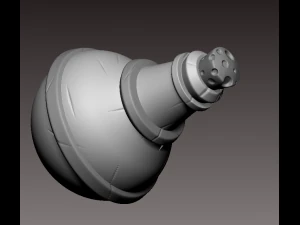 magic potion bottles set 3D Print Model