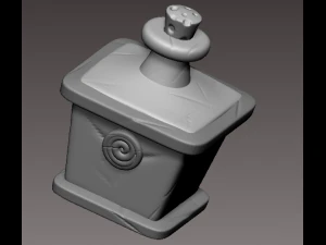 magic potion bottles set 3D Print Model