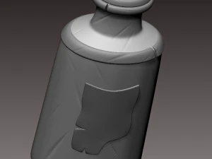 magic potion bottles set 3D Print Model