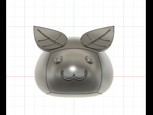 snow bunny Modello di stampa 3D