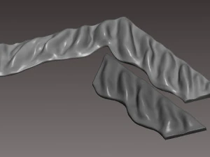 runewars epic game rock and rivers set 3d print model 3D Print Model