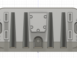 shield barricade inspired fallout for wargames 3D Druckmodell