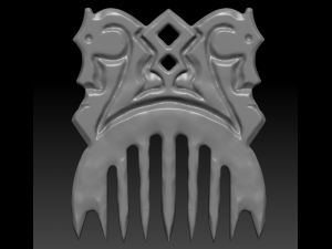 slavic comb 3D Print Model
