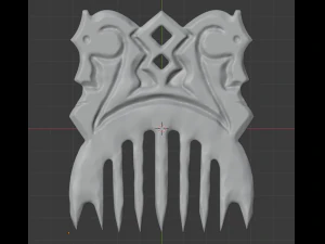 slav tarağı 3D Baskı Modeli