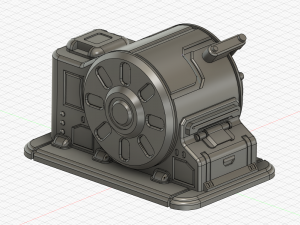 sci fi safe vault for wargames 3D-Druckmodell
