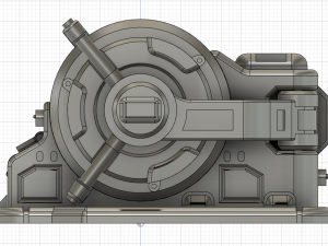 sci fi safe vault for wargames 3D-Druckmodell