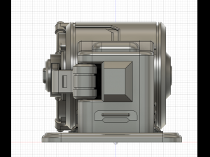 sci fi safe vault for wargames 3D-Druckmodell