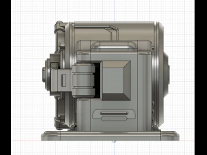 sci fi safe vault for wargames 3D Print Model