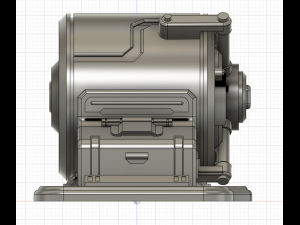 sci fi safe vault for wargames 3D-Druckmodell