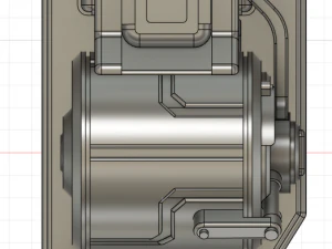 sci fi safe vault for wargames 3D Print Model