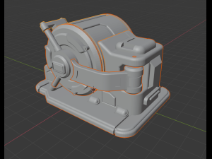sci fi safe vault for wargames 3D-Druckmodell