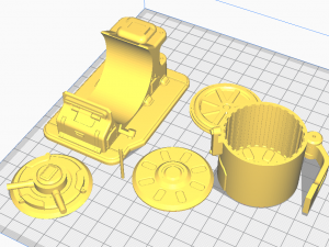 sci fi safe vault for wargames 3D-Druckmodell