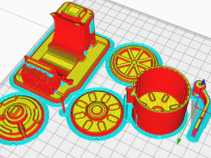 sci fi safe vault for wargames 3D Print Model