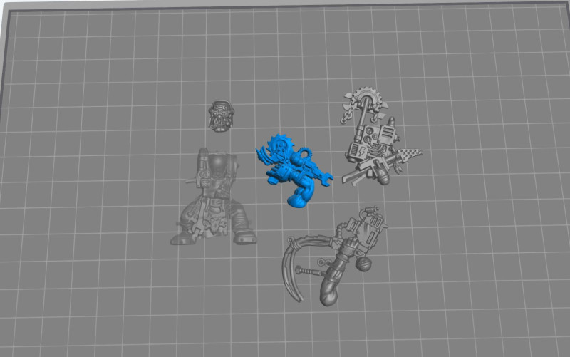 Orc mechanic Modèles 3D en vedette .c4d .max .obj .3ds .fbx .stl .blend
