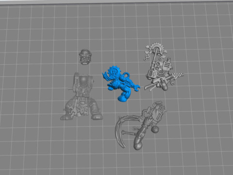 Orc mechanic Modelo de impresión 3D