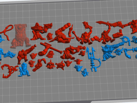 Small guys with care tacker Modelo de impresión 3D