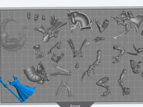 ROYALTY OF HIBRITS 3D 프린트 모델