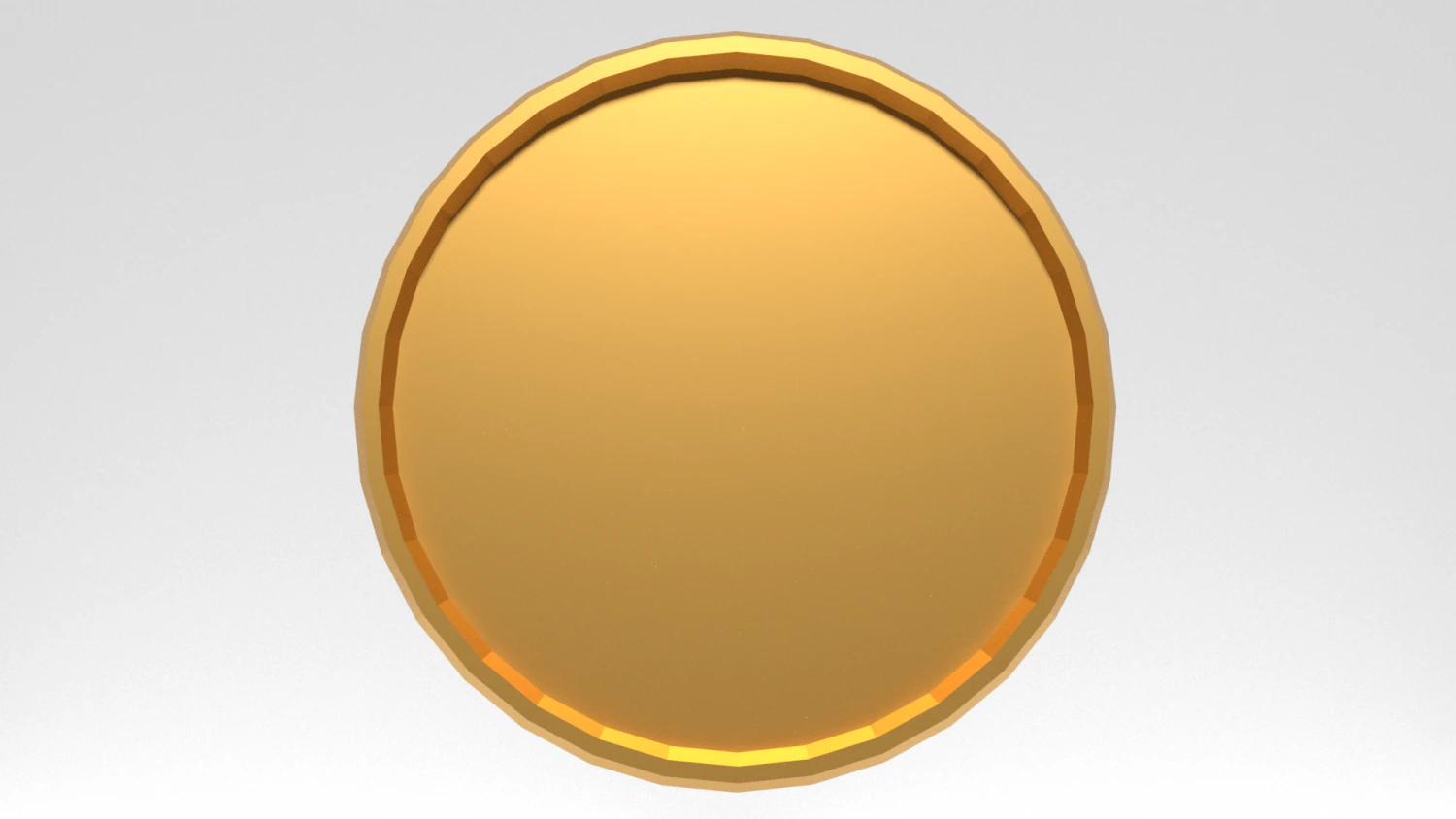 gold coin 3D Model .c4d .max .obj .3ds .fbx .stl .blend