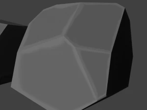 low poly rock pack 3D Model