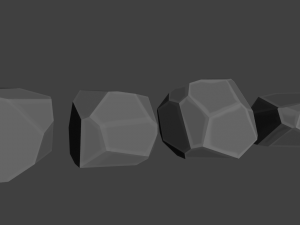 low poly rock pack 3D Model
