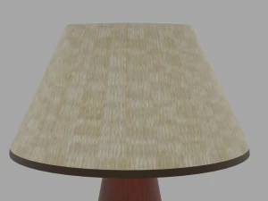 simple textured lamp 3D Model
