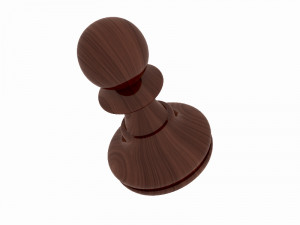 chess figure pawn 3D Modell