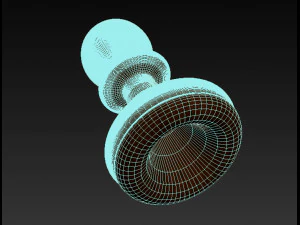 chess figure pawn 3D Model