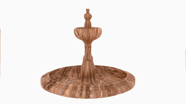 fountain 3D Модель .c4d .max .obj .3ds .fbx .stl .blend 