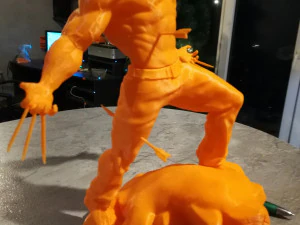 wolverine statue 3D Print Model