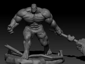 hulk 3D Print Model