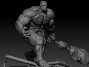 hulk 3D Print Model