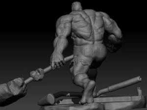 hulk 3D Print Model