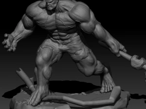 hulk 3D Print Model